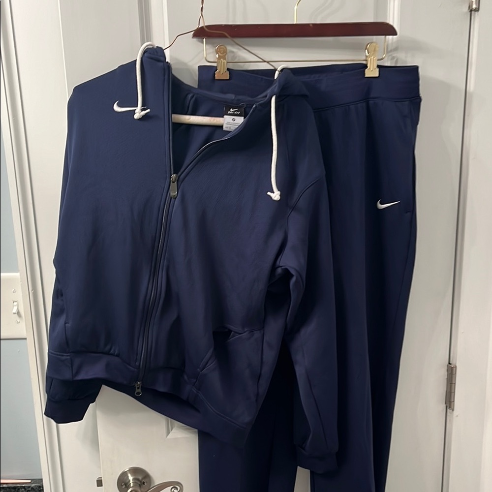 Nike Navy Blue Women’s Warm up suit